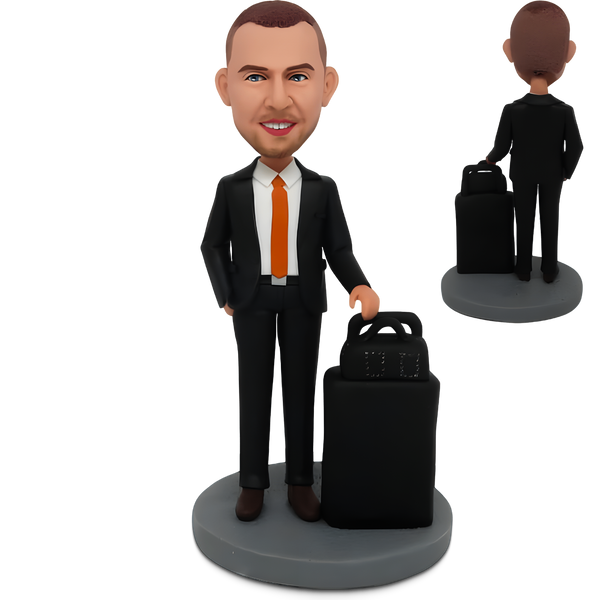 Custom Surgeon Bobblehead With Scalpel - Personalized Doctor Gift for Him