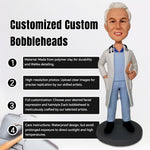 Load image into Gallery viewer, Custom Doctor Bobblehead With Stethoscope - Personalized Medical Gift for Him