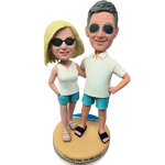 Load image into Gallery viewer, Custom Nurse Bobblehead With Stethoscope - Personalized Medical Gift for Her