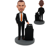 Load image into Gallery viewer, Custom Surgeon Bobblehead With Scalpel - Personalized Doctor Gift for Him