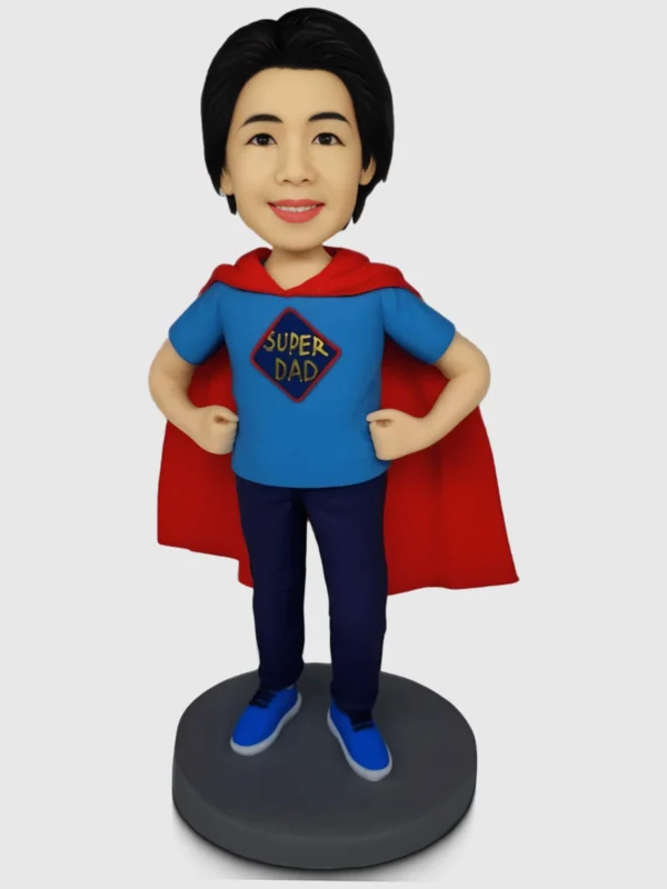 Superwoman Bobblehead – Custom Female Hero Figurine