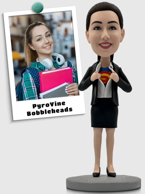 Super Girl Custom Bobblehead – A Heroine’s Adventure