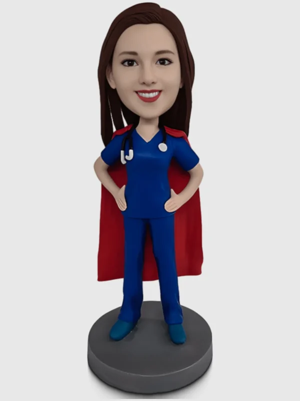 Super Doctor Custom Bobblehead – Healing with Superpowers