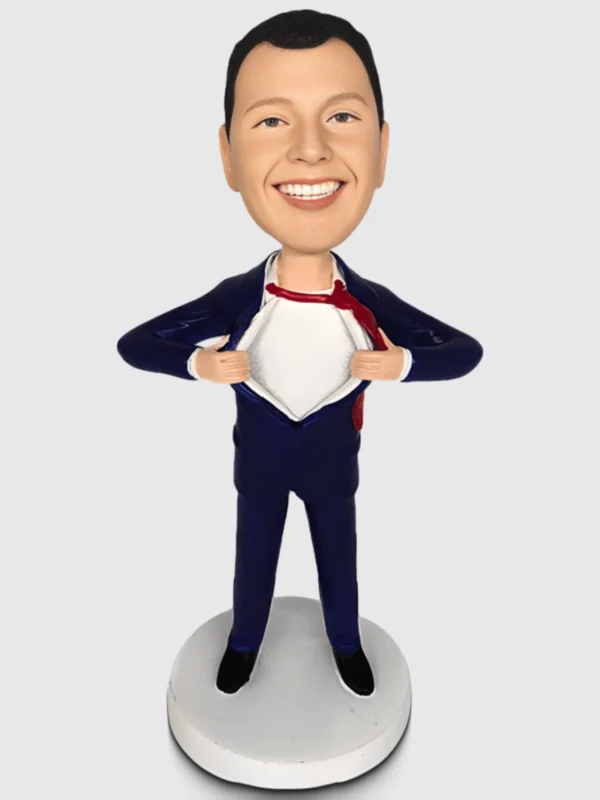 Super Superdad Bobblehead – Custom Father Figure Hero