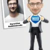 Custom Doctor Superhero Bobblehead – Saving Lives Heroically