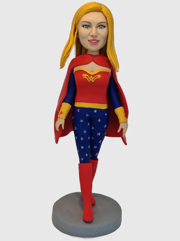 Super Woman Bobblehead – Strength, Power, and Grace
