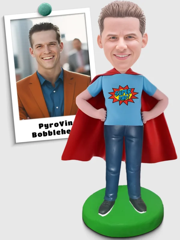 Super Man of Strength Custom Bobblehead – A Hero in Every Sense